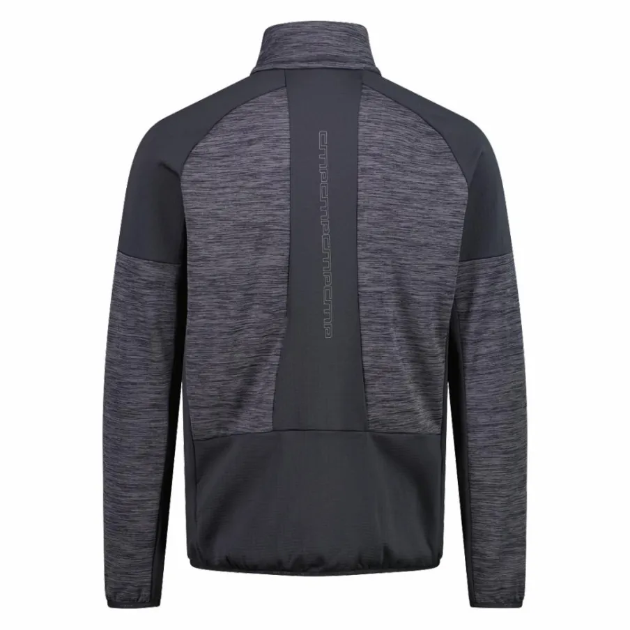Uomo CMP Pile^Pile Grid Tech con zip da uomo melange