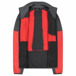Uomo CMP Pile^Pile Grid Tech con zip da uomo melange