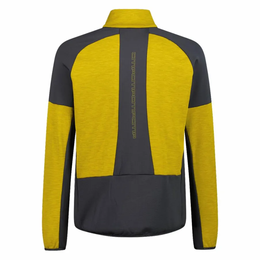 Uomo CMP Pile^Pile Grid Tech con zip da uomo melange
