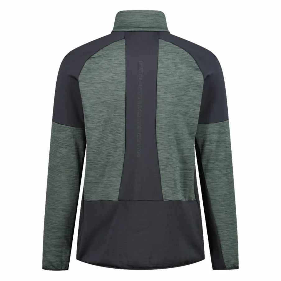 Uomo CMP Pile^Pile Grid Tech con zip da uomo melange
