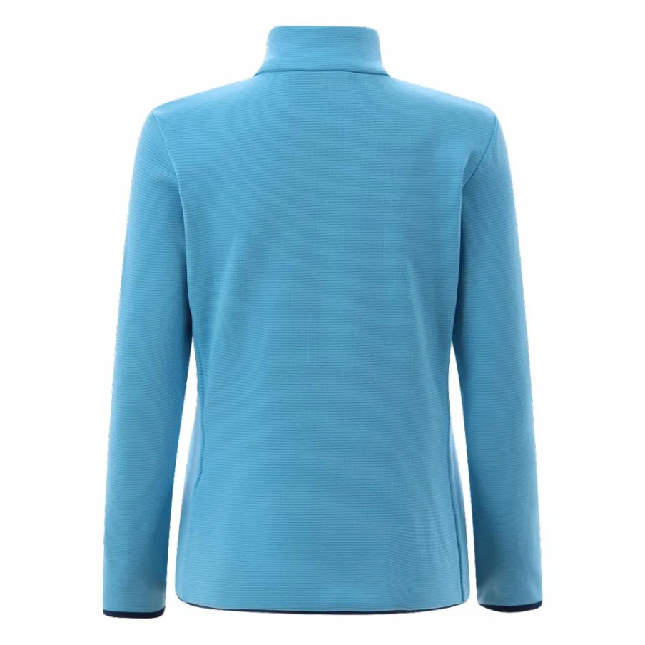 Donna CMP Pile^Pile Grid Tech con zip da donna