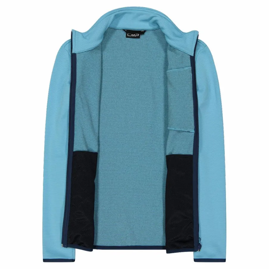 Donna CMP Pile^Pile Grid Tech con zip da donna