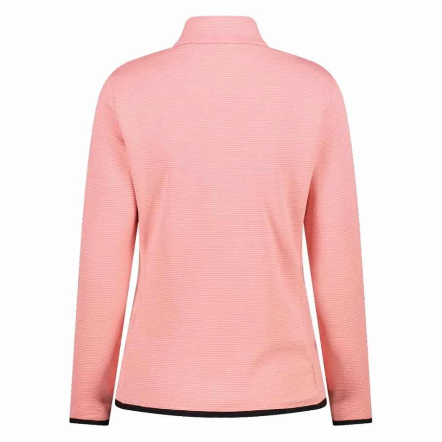 Donna CMP Pile^Pile Grid Tech con zip da donna