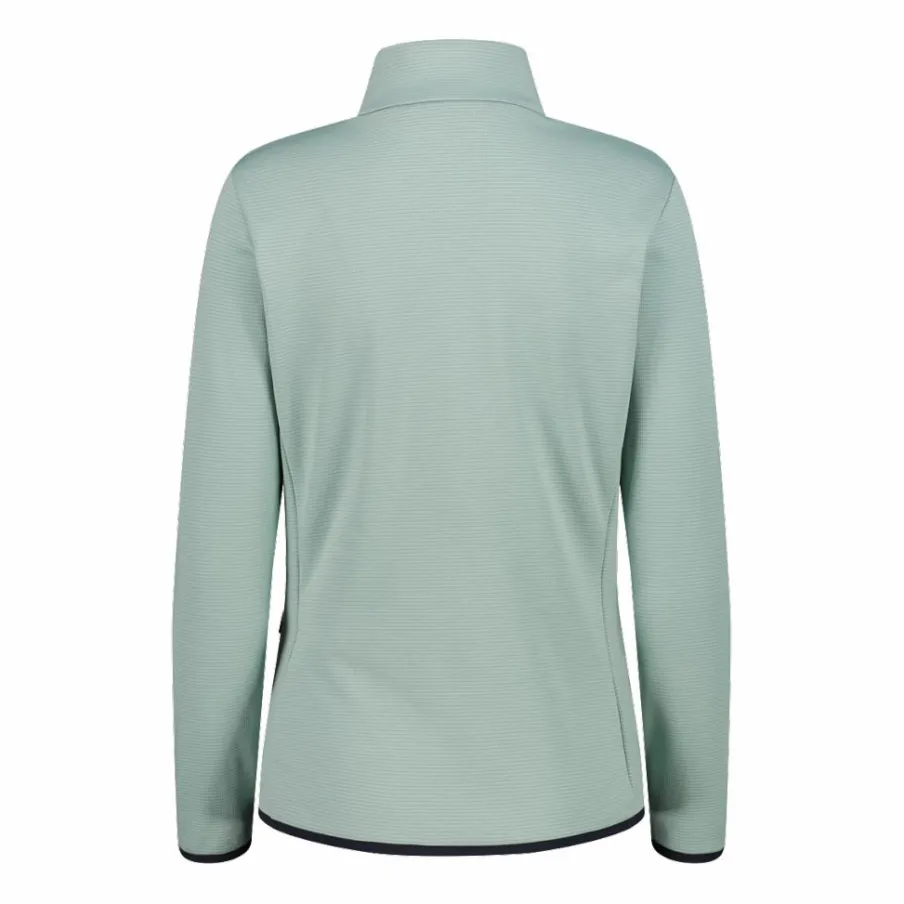 Donna CMP Pile^Pile Grid Tech con zip da donna