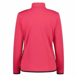 Donna CMP Pile^Pile Grid Tech con zip da donna