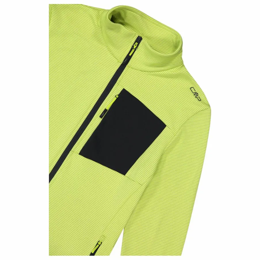 Donna CMP Pile^Pile Grid Tech con zip da donna