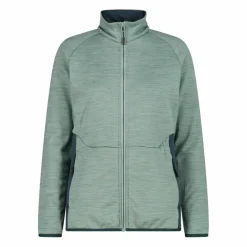 Donna CMP Pile^Pile Grid Tech con zip da donna melange