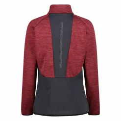 Donna CMP Pile^Pile Grid Tech con zip da donna melange