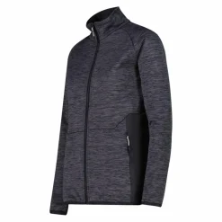 Donna CMP Pile^Pile Grid Tech con zip da donna melange