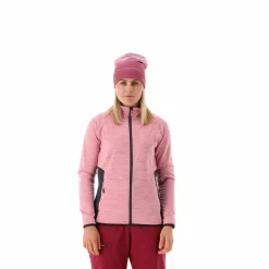 Donna CMP Pile^Pile Grid Tech con zip da donna melange