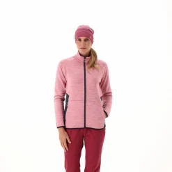 Donna CMP Pile^Pile Grid Tech con zip da donna melange