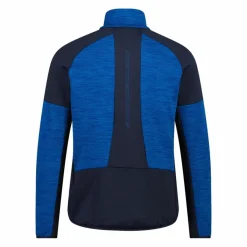 Uomo CMP Pile^Pile Grid Tech mezza zip melange da uomo