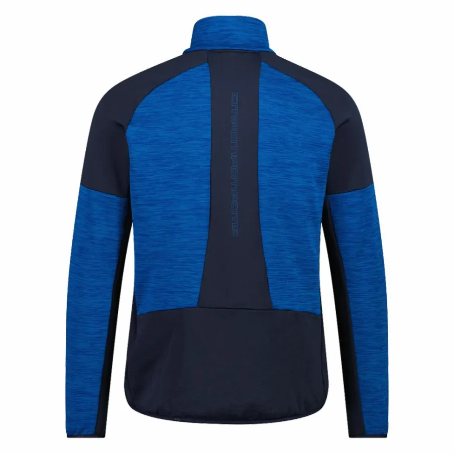 Uomo CMP Pile^Pile Grid Tech mezza zip melange da uomo