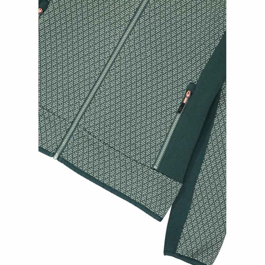 Donna CMP Pile^Pile knit tech da donna con cappuccio