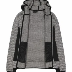 Donna CMP Pile^Pile knit tech da donna con cappuccio