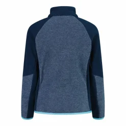 CMP Pile E Felpe^Pile Knit Tech melange da bambina nido d'ape