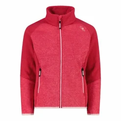 CMP Pile E Felpe^Pile Knit Tech melange da bambina nido d'ape