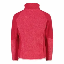 CMP Pile E Felpe^Pile Knit Tech melange da bambina nido d'ape