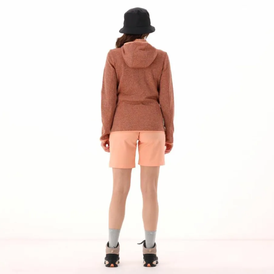 Donna CMP Pile^Pile Knit-tech con cappuccio e mesh