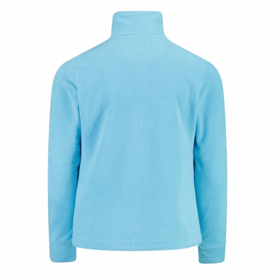 CMP Pile E Felpe^Pile mezza zip arctic fleece da bambina con fiocco di neve