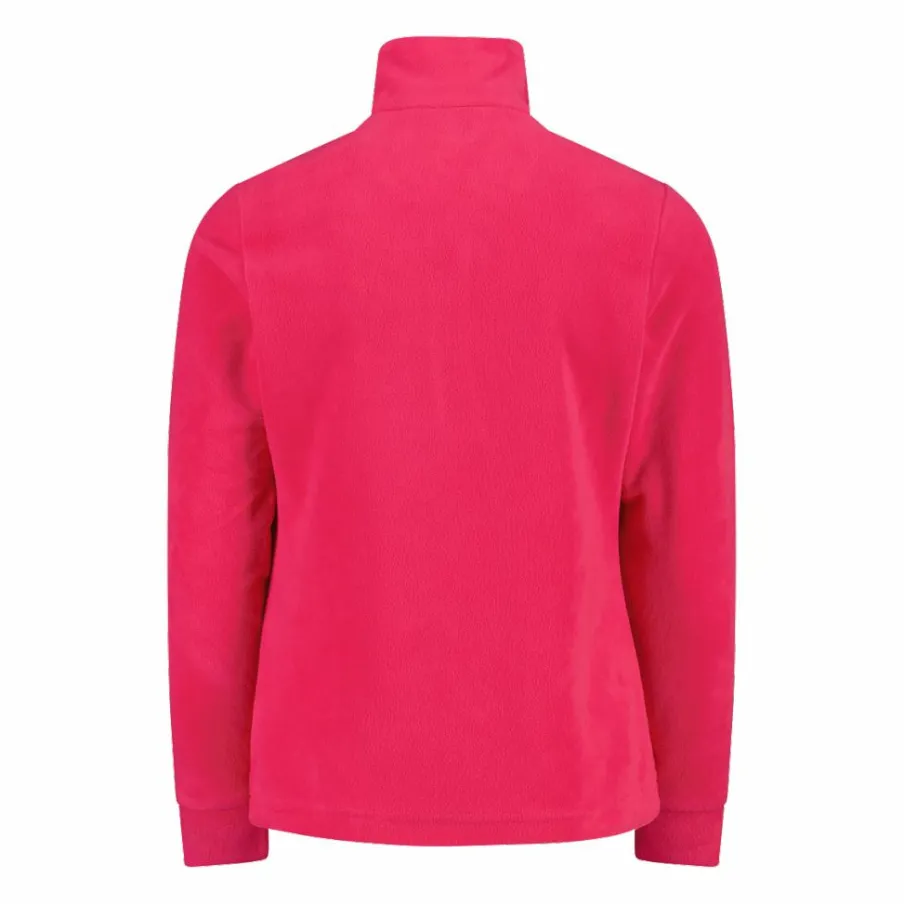 CMP Pile E Felpe^Pile mezza zip arctic fleece da bambina con fiocco di neve