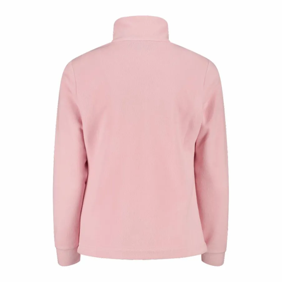 CMP Pile E Felpe^Pile mezza zip arctic fleece da bambina con fiocco di neve