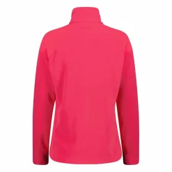 Donna CMP Pile^Pile mezza zip arctic fleece da donna con dettaglio stampato frontale