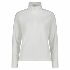 Donna CMP Pile^Pile mezza zip arctic fleece da donna con dettaglio stampato frontale