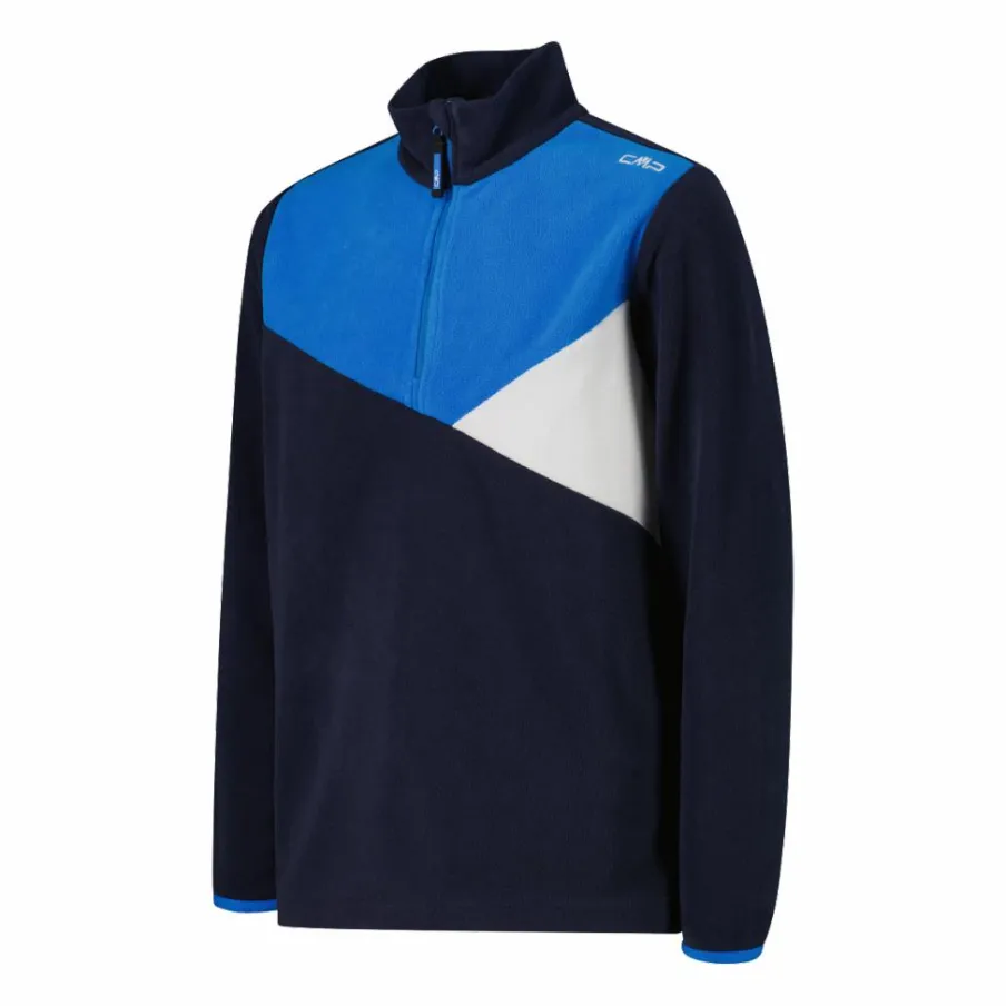 Bambino CMP Pile E Felpe^Pile mezza zip arctic fleece da bambino con dettagli geometrici