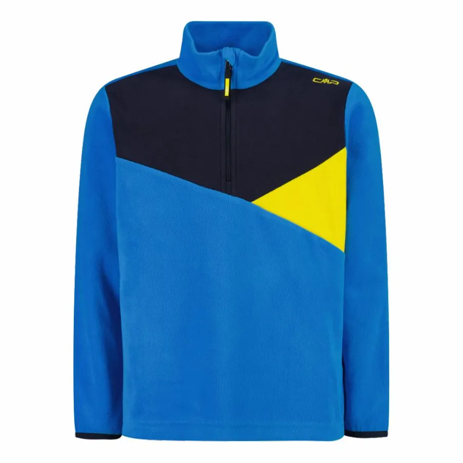 Bambino CMP Pile E Felpe^Pile mezza zip arctic fleece da bambino con dettagli geometrici