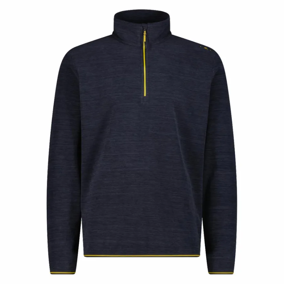 Uomo CMP Pile^Pile mezza zip Arctic Fleece melange da uomo