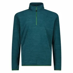 Uomo CMP Pile^Pile mezza zip Arctic Fleece melange da uomo
