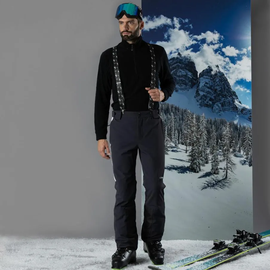 Uomo CMP Pile^Pile mezza zip Arctic Fleece da uomo