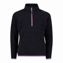 CMP Pile E Felpe^Pile mezza zip bambina mèlange