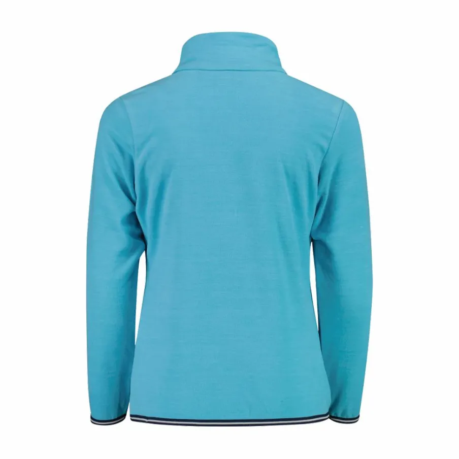 CMP Pile E Felpe^Pile mezza zip bambina mèlange