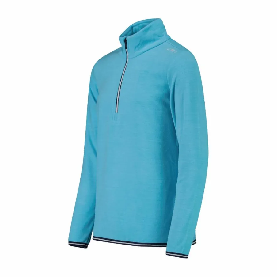 CMP Pile E Felpe^Pile mezza zip bambina mèlange