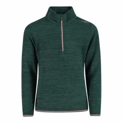 CMP Pile E Felpe^Pile mezza zip bambina mèlange