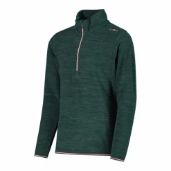 CMP Pile E Felpe^Pile mezza zip bambina mèlange