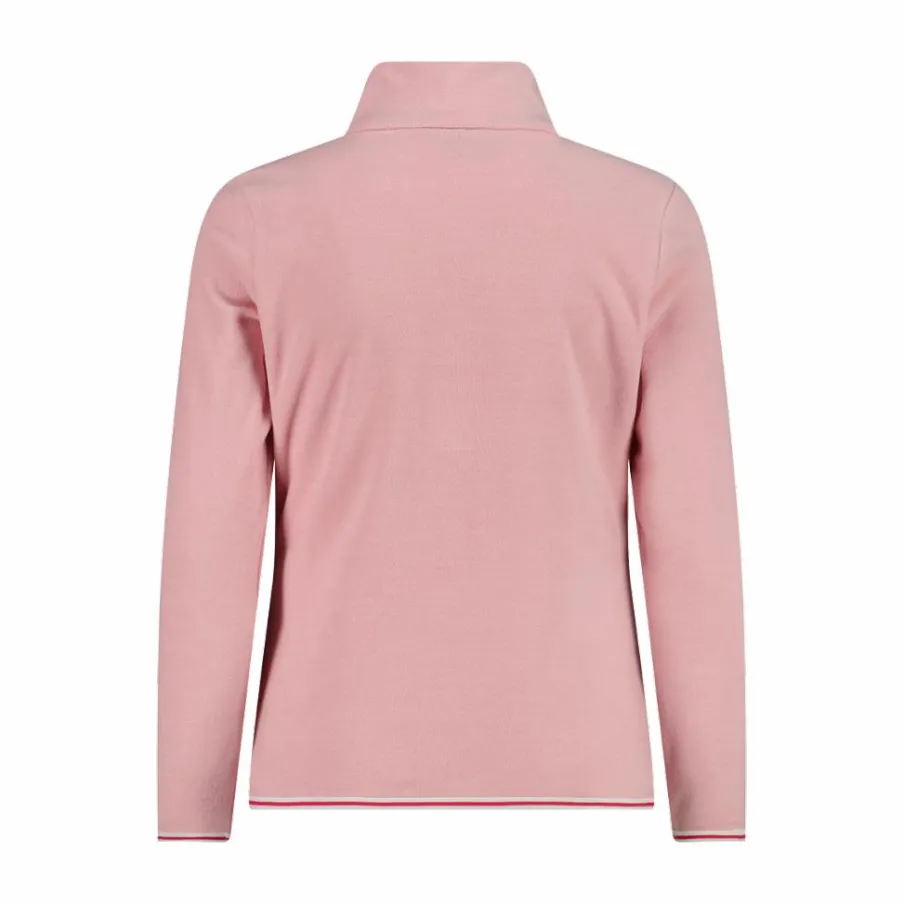 CMP Pile E Felpe^Pile mezza zip bambina mèlange