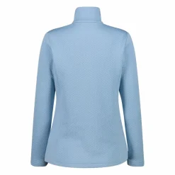 Donna CMP Pile^Pile mezza zip elasticizzato da donna con stampa jacquard