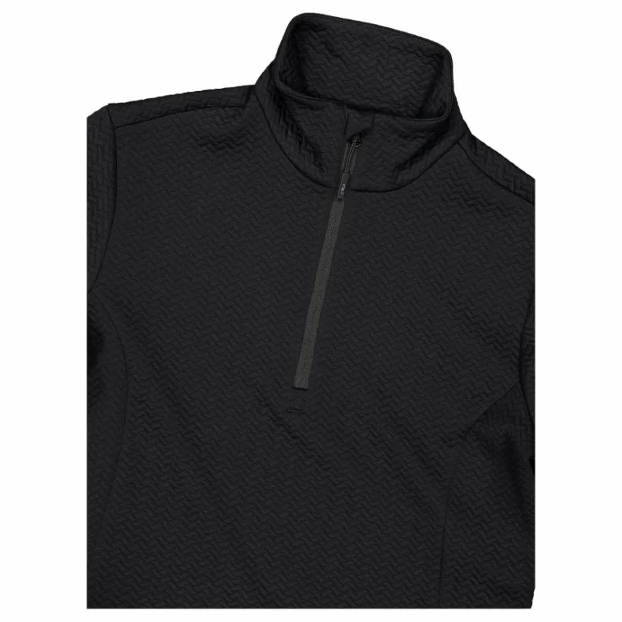 Donna CMP Pile^Pile mezza zip elasticizzato da donna con stampa jacquard