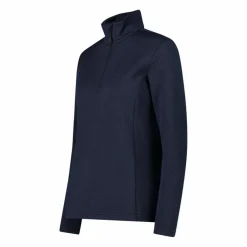 Donna CMP Pile^Pile mezza zip elasticizzato da donna con stampa jacquard