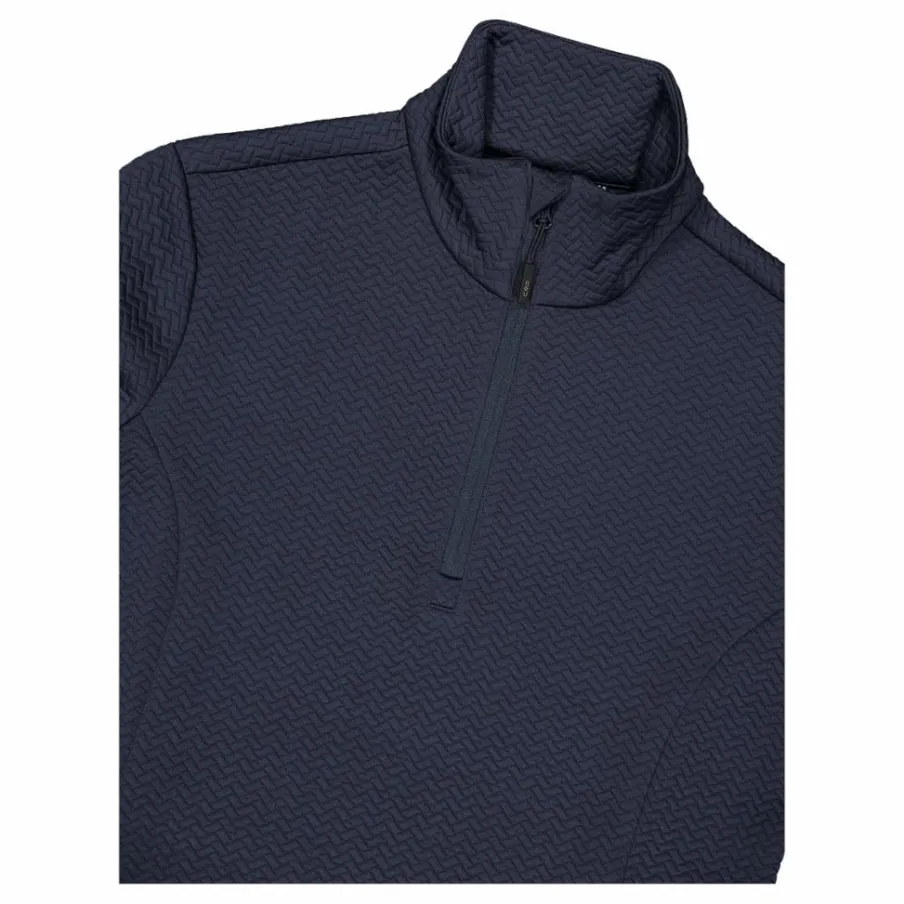 Donna CMP Pile^Pile mezza zip elasticizzato da donna con stampa jacquard