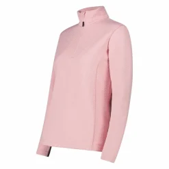 Donna CMP Pile^Pile mezza zip elasticizzato da donna con stampa jacquard