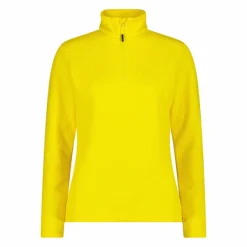 Donna CMP Pile^Pile mezza zip elasticizzato da donna con stampa jacquard