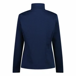 Donna CMP Pile^Pile mezza zip elasticizzato da donna con stampa jacquard
