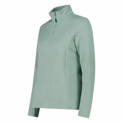 Donna CMP Pile^Pile mezza zip elasticizzato da donna con stampa jacquard