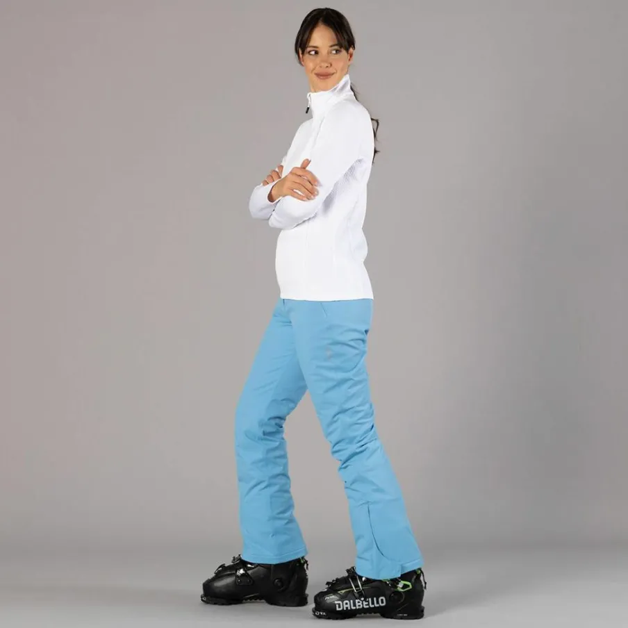 Donna CMP Pile^Pile mezza zip elasticizzato da donna con stampa jacquard