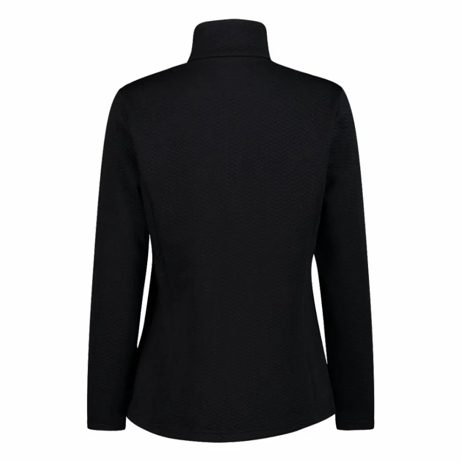 Donna CMP Pile^Pile mezza zip elasticizzato da donna con stampa jacquard