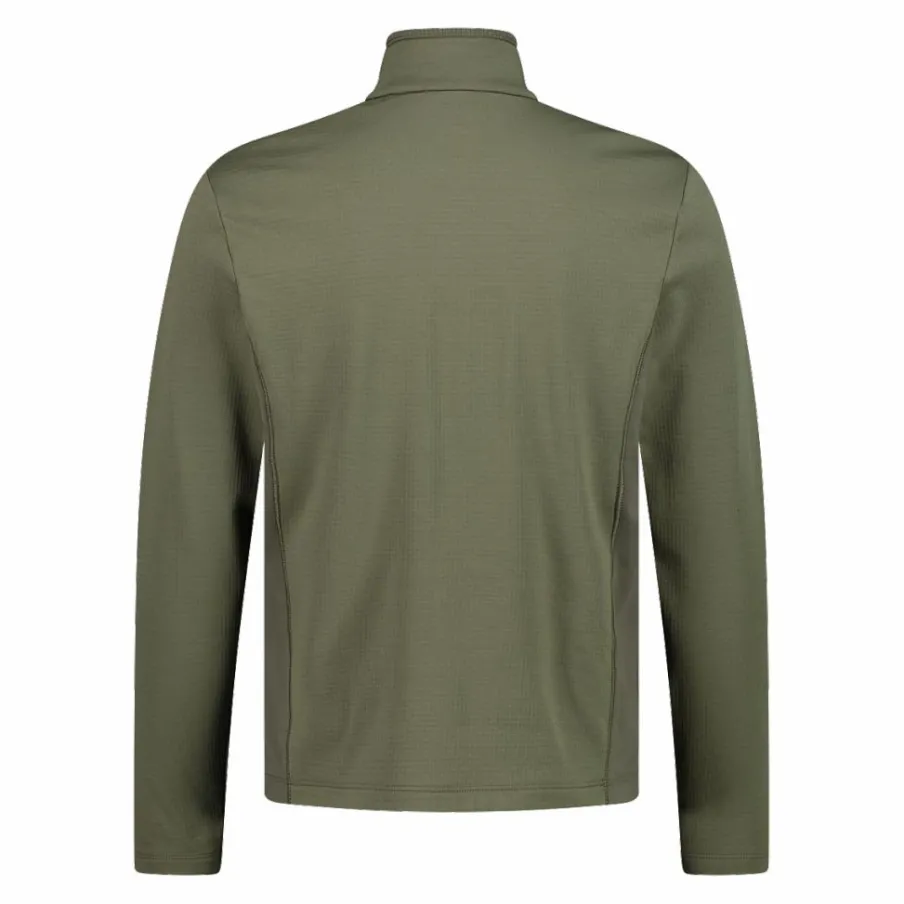 Uomo CMP Pile^Pile mezza zip Grid Tech da uomo
